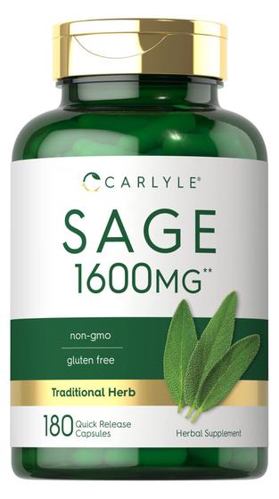 Imagem de Suplemento Carlyle Sage 1600mg 180 cápsulas de alta potência