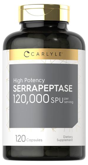 Imagem de Suplemento Carlyle Serrapeptase 120000 SPU 120 cápsulas