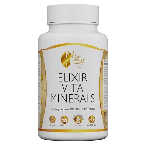 Imagem de Suplemento Cocó March High Potency Elixir Vita Minerals - Elixir de Minerais