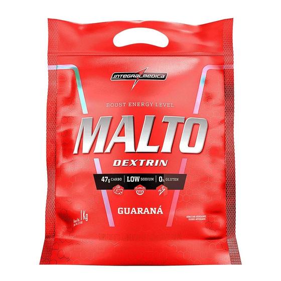 Imagem de Suplemento com Carboidrato Integralmedica Maltodextrin Guarana 1kg Pouch