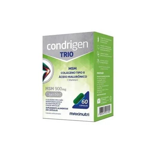 Imagem de Suplemento Condrigen Trio MSM 900mg 60 Capsulas - Maxinutri