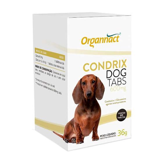 Imagem de Suplemento Condrix Dog Tabs Organnact Pote - 36g