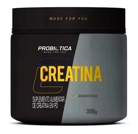 Suplemento Creatina Pura Monohidratada Creatine 300g - Probiótica Menor preço em Suplemento Creatina Pura Monohidratada Creatine 300g - Probiótica