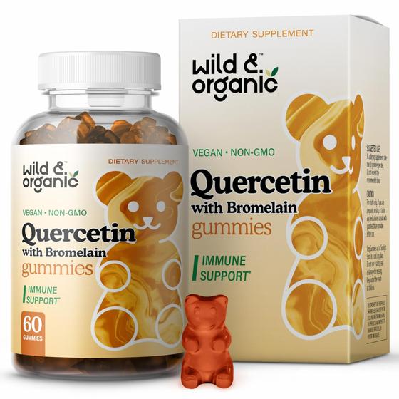 Imagem de Suplemento de Quercetina Orgânica com Bromelaína - 800mg