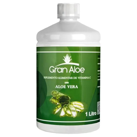 Imagem de Suplemento de Vitamina C Sabor Babosa Aloe Vera 1L-Gran Aloe