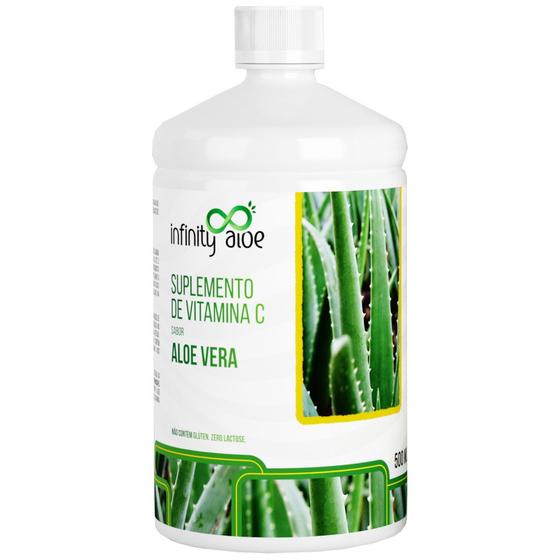 Imagem de Suplemento de Vitamina C Sabor Babosa Aloe Vera 500ml - Infinity