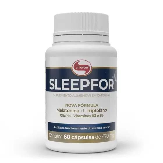 Imagem de Suplemento Em Cápsulas Vitafor Sleepfor L-triptofano Em Pote