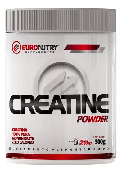 Imagem de Suplemento Em Pó Euronutry Creatina Powder 100% Pura 300g