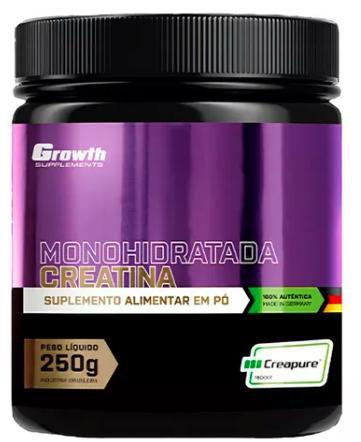 Imagem de Suplemento em pó Growth Supplements Creatina Creapure em pote 