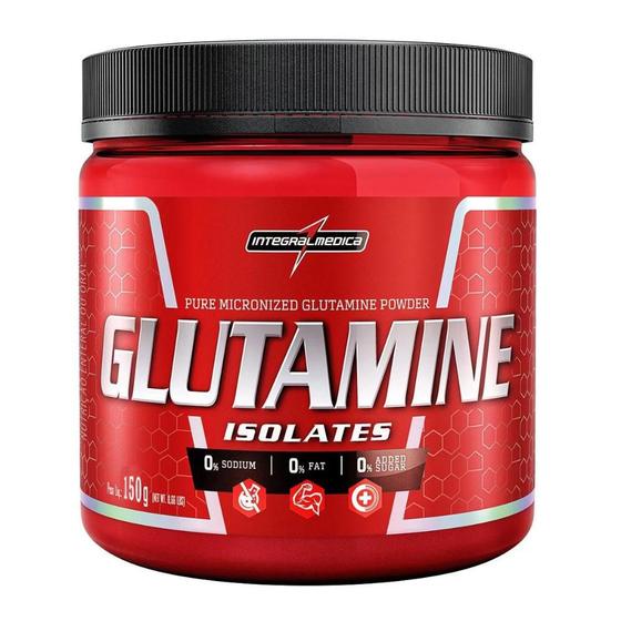 Imagem de Suplemento em pó Integralmédica Glutamine Isolates glutamina 