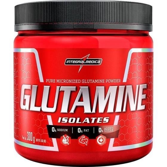 Suplemento em pó Integralmédica Glutamine Isolates glutamina Menor preço em Suplemento em pó Integralmédica Glutamine Isolates glutamina