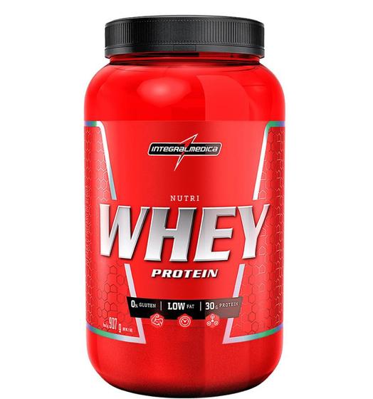Suplemento em Po Isolado Concentrado Protein Nutri Whey Chocolate 907g - Integralmédica Menor preço em Suplemento em Po Isolado Concentrado Protein Nutri Whey Chocolate 907g - Integralmédica
