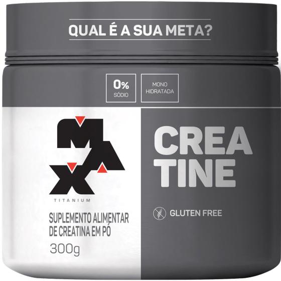 Suplemento em pó Max Titanium Creatina 300g em pote Menor preço em Suplemento em pó Max Titanium Creatina 300g em pote