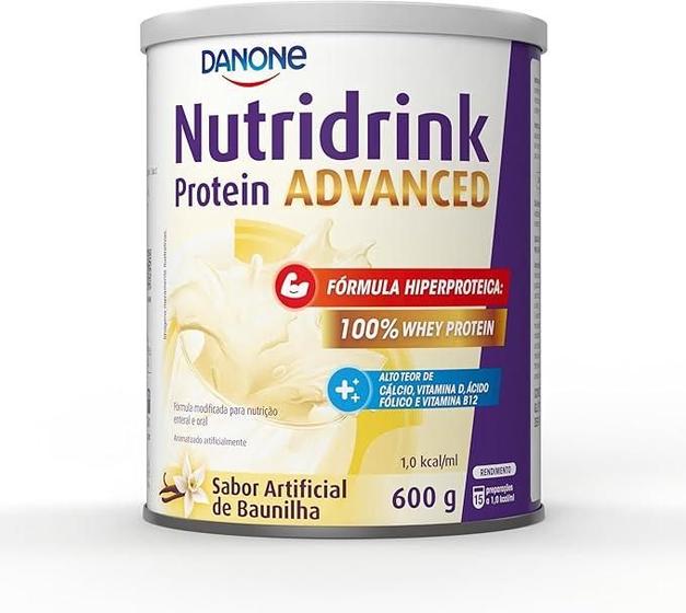 Imagem de Suplemento em pó Nutridrink Protein ADVANCED- Danone -600G