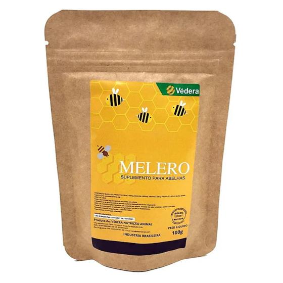 Imagem de Suplemento Energético Com Probótico Para Abelhas Melero 100g