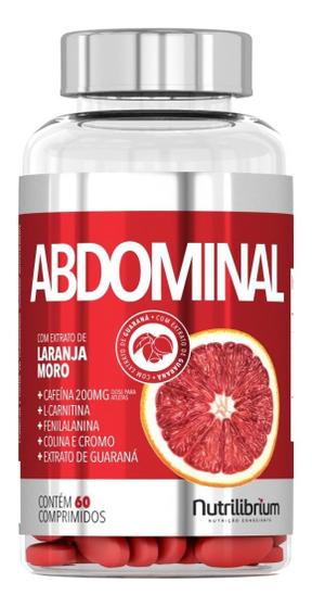 Imagem de Suplemento Extrato de Laranja Moro Cafeína Abdominal 60 Comp Nutrilibrium