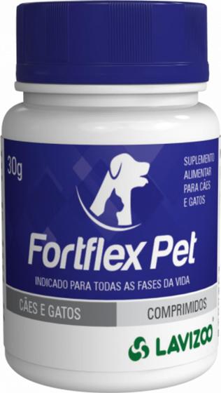 Imagem de Suplemento Fortflex C/60 Comprimidos Cães E Gatos - Lavizoo