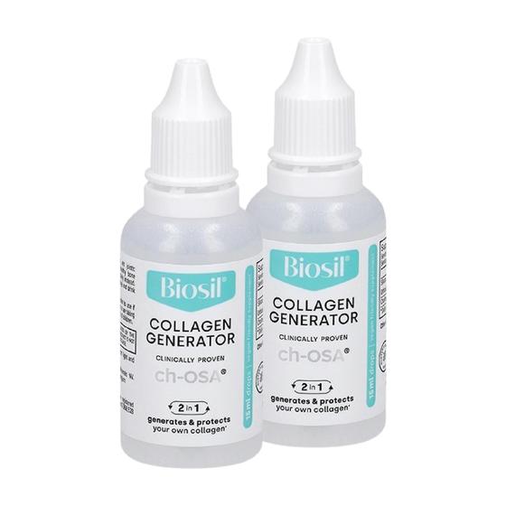 Imagem de Suplemento: gerador de colágeno Biosil, pacote de 15 ml, gotas x 2