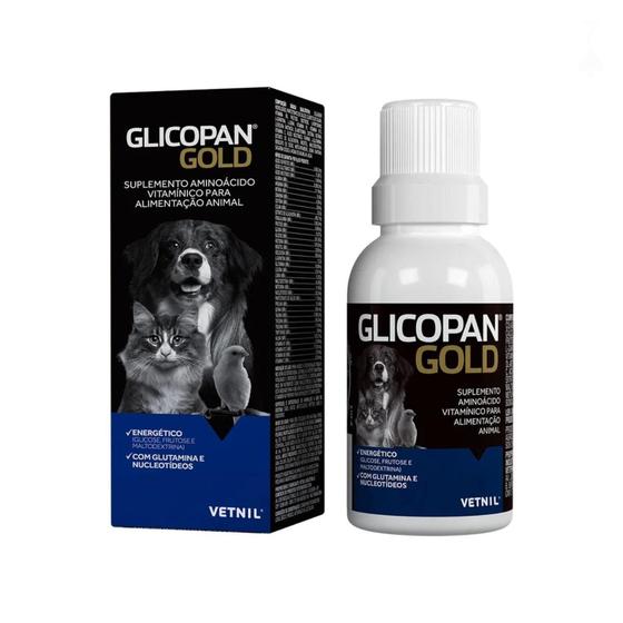 Imagem de Suplemento Glicopan Gold Vetnil 250ml