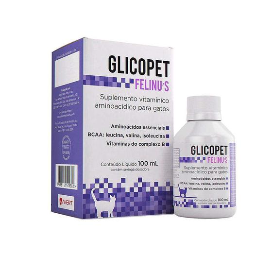 Imagem de Suplemento Glicopet Felinus para Gatos - 100 ml