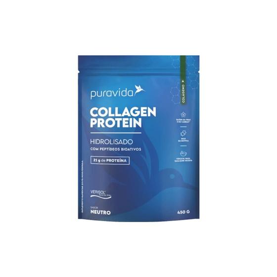 Imagem de Suplemento Hidrolisado Collagen Protein 450G - PuraVida