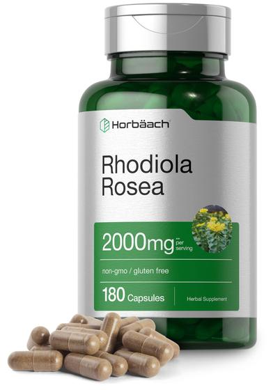 Imagem de Suplemento Horbäach Rhodiola Rosea em cápsulas 2000 mg 180 unidades