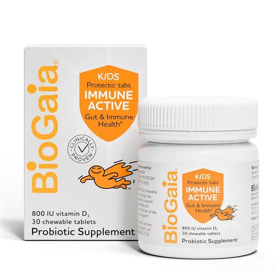 Imagem de Suplemento Infantil BioGaia Immune Active Kids - Probiótico com Vitamina D