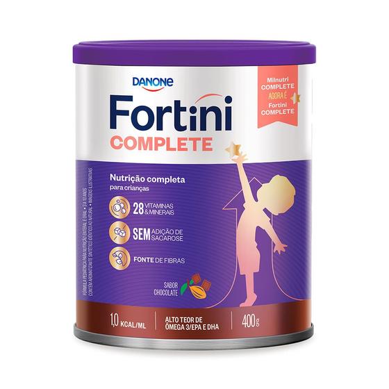 Imagem de Suplemento Infantil Fortini Complete Chocolate Danone 400g