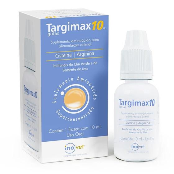 Imagem de Suplemento Inovet Targimax - 10 mL