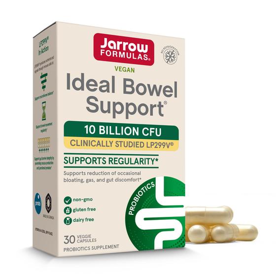 Imagem de Suplemento Jarrow Formulas Ideal Bowel Support - 30 Cápsulas