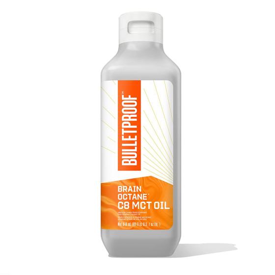Imagem de Suplemento Keto Brain Octane C8 - Óleo MCT à Prova de Balas (946ml)