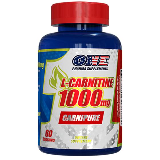 Imagem de Suplemento L-Carnitin 60 caps One Pharma Supplements