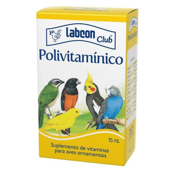 Imagem de Suplemento Labcon Club Polivitamínico para Pássaros 15ml