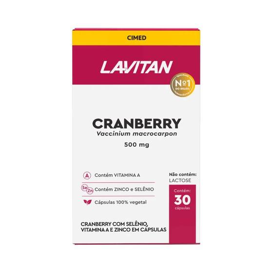 Imagem de Suplemento Lavitan Cranberry 30Cps - Cimed