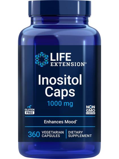 Imagem de Suplemento Life Extension Inositol - 1000mg - 360 Cápsulas