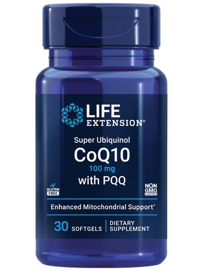 Imagem de Suplemento Life Extension Super Ubiquinol CoQ10 com PQQ