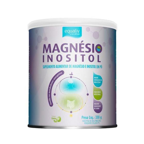 Imagem de Suplemento Magnésio Inositol 100% Natural Halal Equaliv