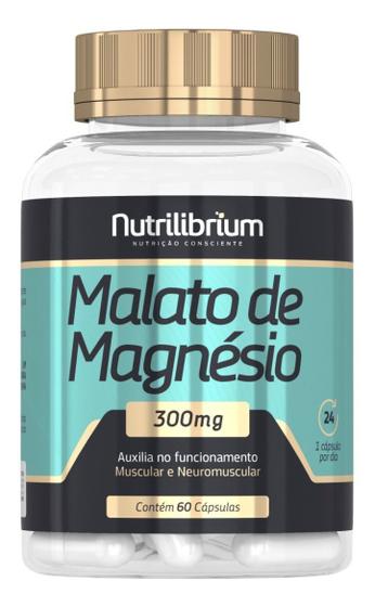 Imagem de Suplemento Malato De Magnésio 60 Cápsulas Nutrilibrium