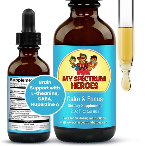 Imagem de Suplemento My Spectrum Heroes Calm & Focus - Suporte Cerebral (60 unidades)