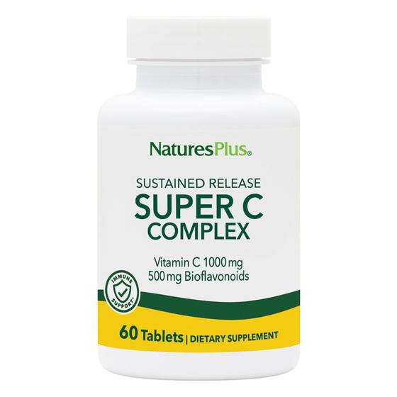 Imagem de Suplemento NaturesPlus Super C Complex S/R 60 comprimidos