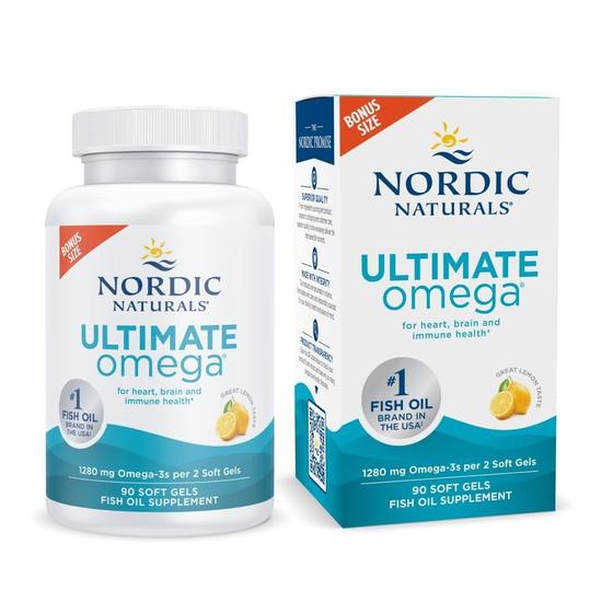 Imagem de Suplemento Nordic Naturals Ultimate Omega - 1280mg - 90 Cápsulas