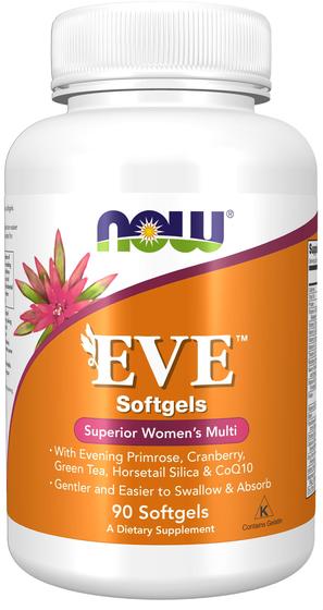 Imagem de Suplemento Now Eve Multivitamínico Feminino 90 Cápsulas