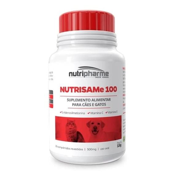 Imagem de Suplemento Nutri Same 100 p/ Cães Gatos 30cp - Nutripharme