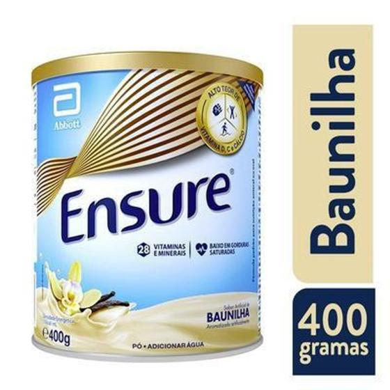 Imagem de Suplemento Nutricional Ensure Baunilha 400g