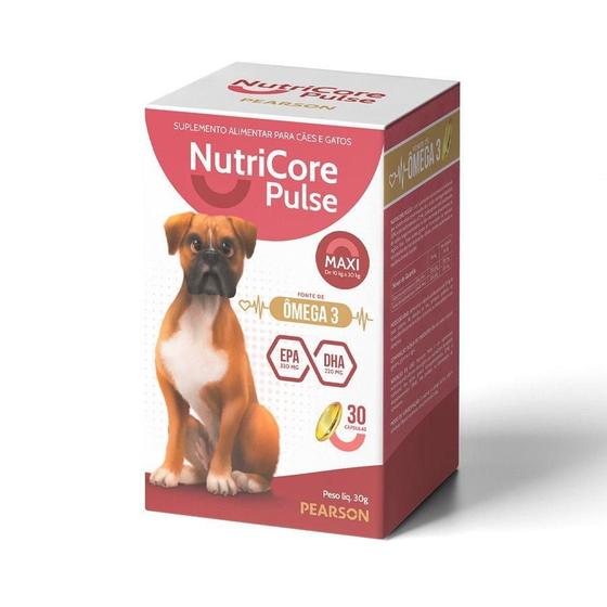 Imagem de Suplemento Nutricore Pulse Maxi Para Cães 30 Cápsulas