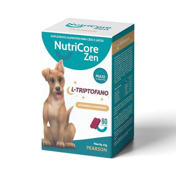 Imagem de Suplemento Nutricore Zen Maxi Para Cães 60 Cápsulas