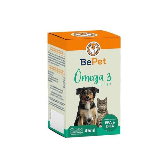 Imagem de Suplemento Omega 3 Cão/gato - Omega 3 Bepet - 45ml