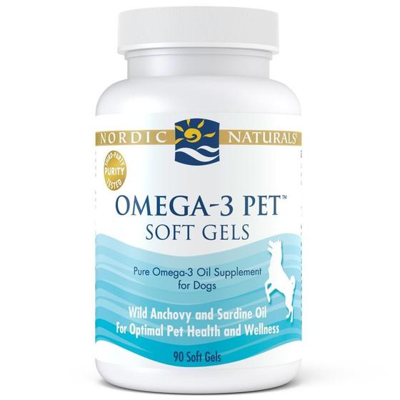 Imagem de Suplemento Omega-3 Nordic Naturals Pet para Cães - 90 Cápsulas