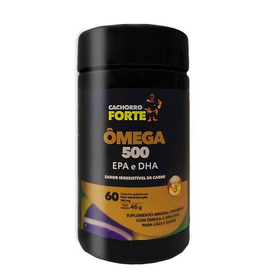 Suplemento Ômega 500 Cachorro Forte Ômega 3 para Pet Magazine Luiza