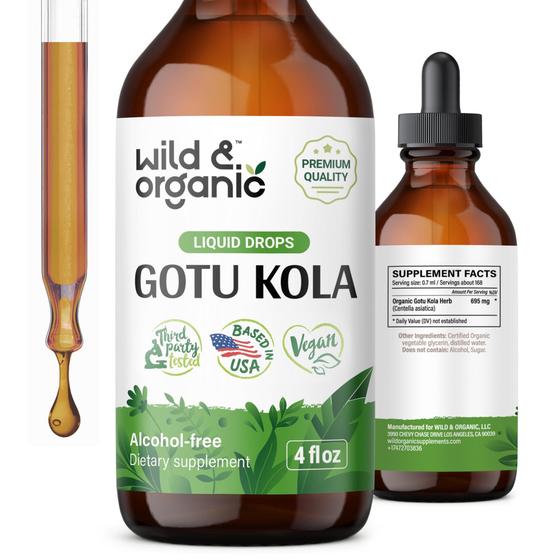 Imagem de Suplemento Orgânico de Extrato de Gotu Kola - 120ml